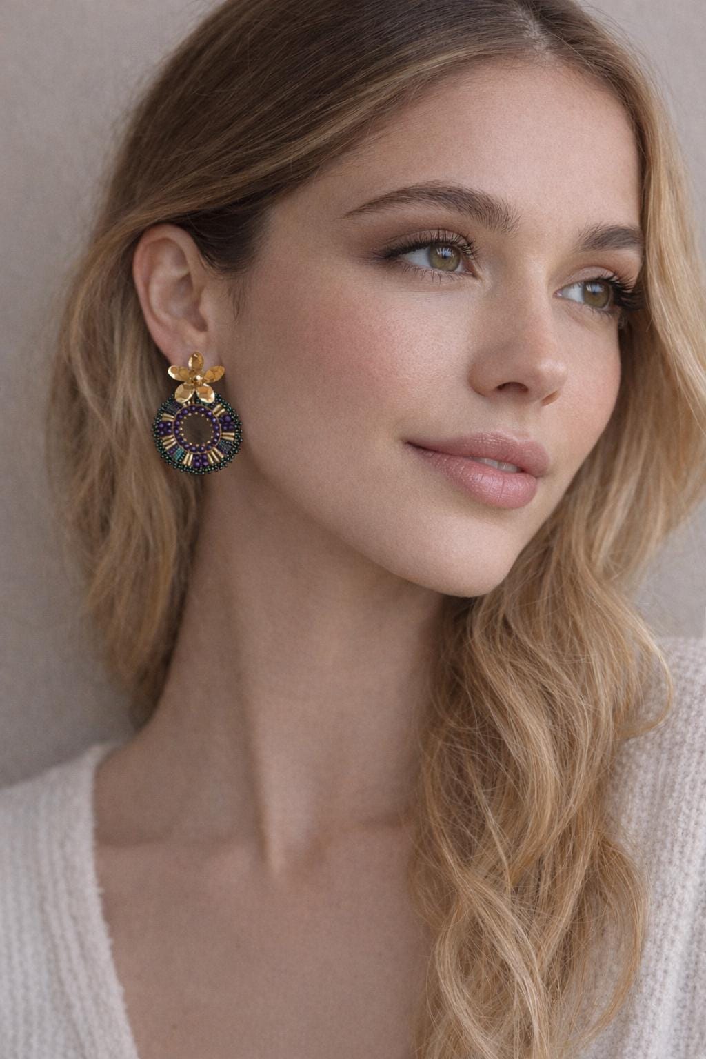 Colombian Handmade Earrings, Unique earrings, fashion earrings, gift for her, women earrings, unique gift for her.