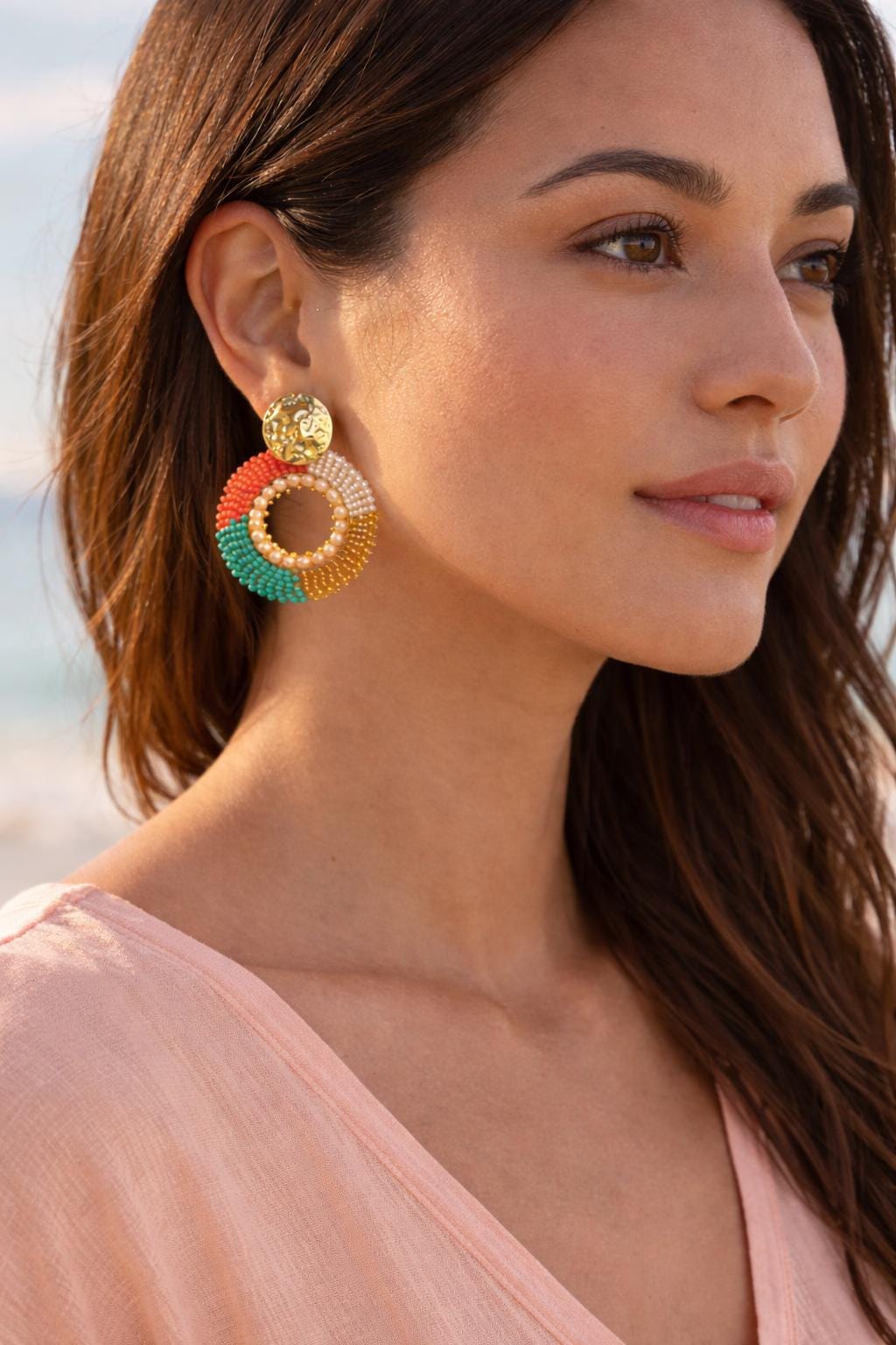 Colombian Handmade Earrings, Unique earrings, fashion earrings, gift for her, women earrings, unique gift for her.