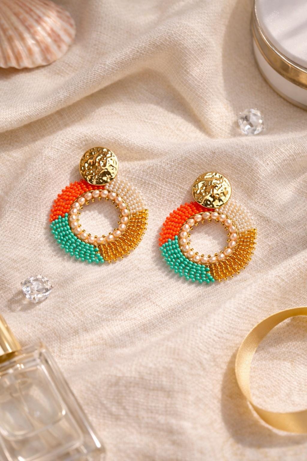 Colombian Handmade Earrings, Unique earrings, fashion earrings, gift for her, women earrings, unique gift for her.