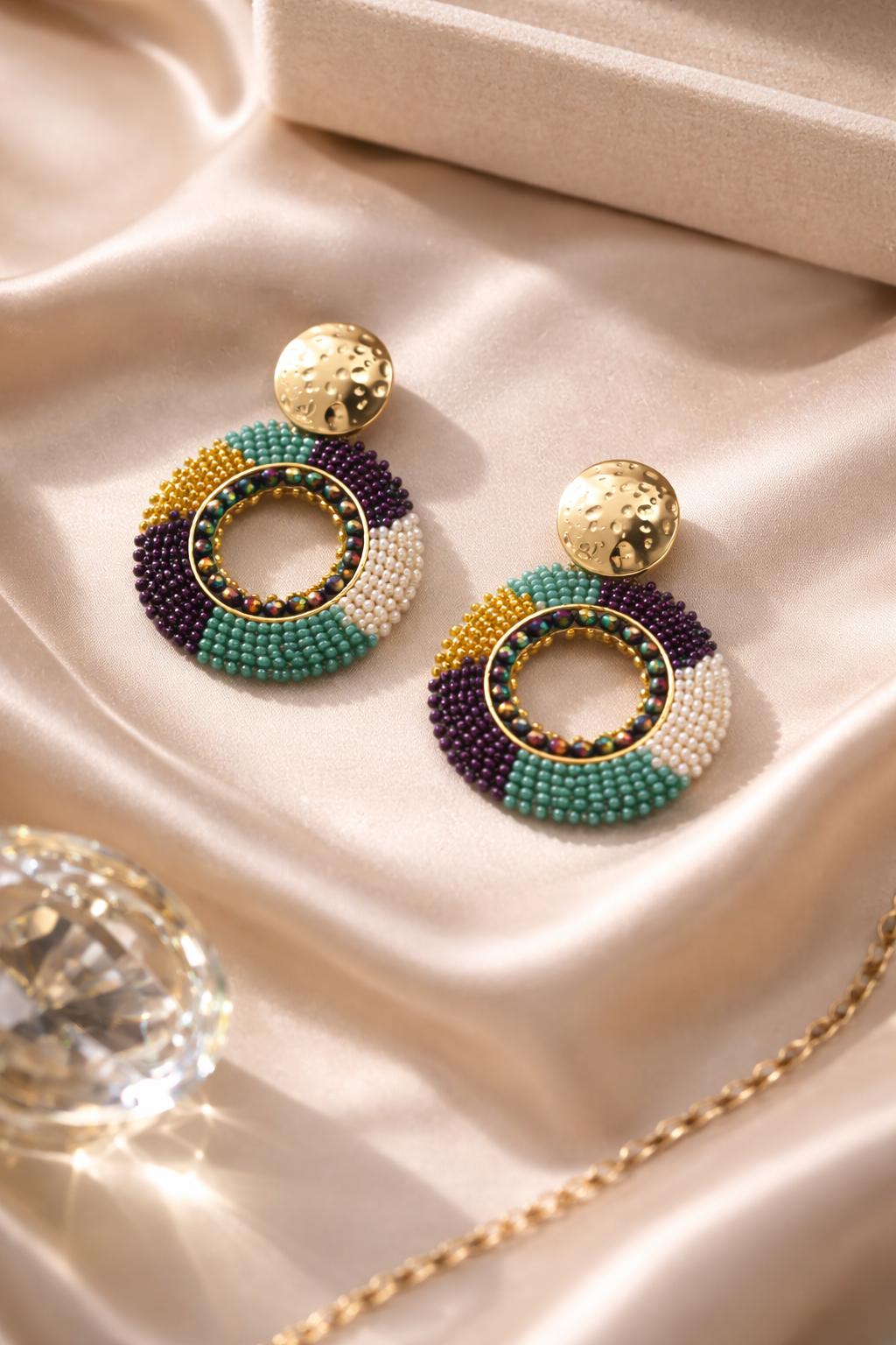 Colombian Handmade Earrings, Unique earrings, fashion earrings, gift for her, women earrings, unique gift for her.